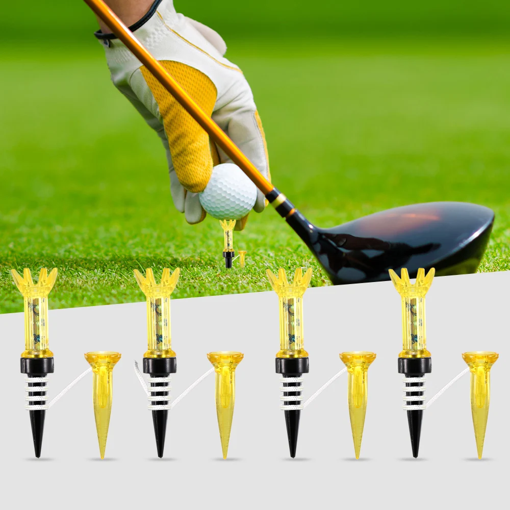 

4Pcs Magnetic Golf Tees Reusable Golf Magnet Tees Outdoor Sport Activity Golf Tees Outdoor Sports Golf Tees with Anchor