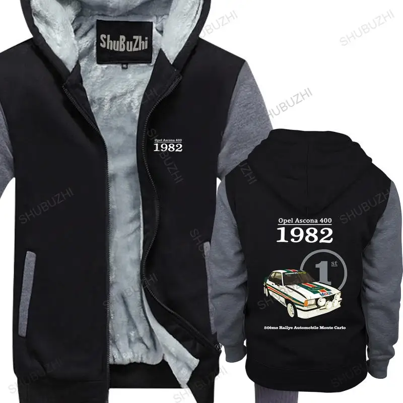 

homme cotton hoodies zipper OPEL ASCONA 1982 jacket CLASSIC CAR RALLY TRACK BIRTHDAY PRESENT GIFT 1980'S brand winter hoodie