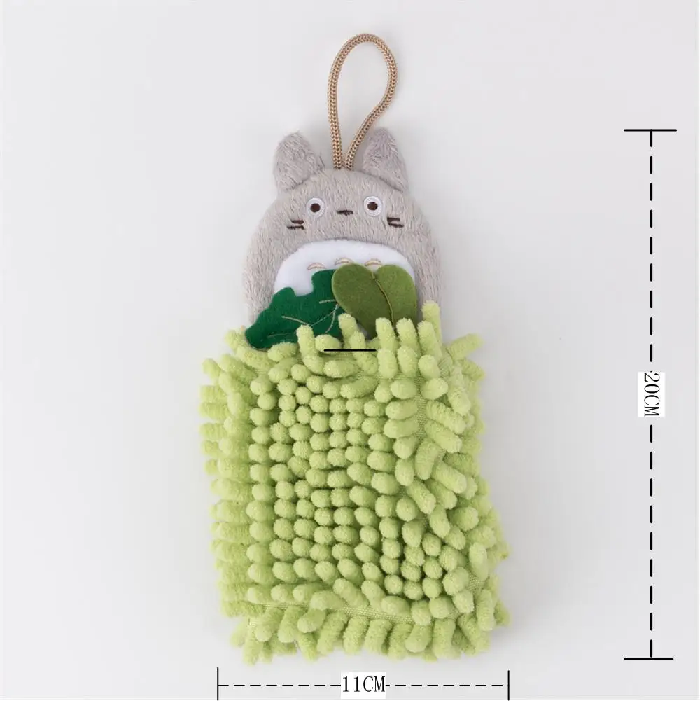 Totoro Love To Wash Hands Soft and Beautiful Cartoon Children Towel Jacquard Embroidery Pure Cotton Baby Hand Towel Home Textile
