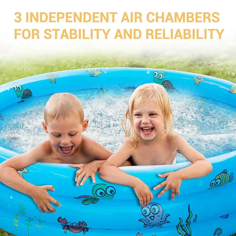 

Garden Round Inflatable Baby Swimming Pool Portable Inflatable Child Paddling Pool Garden Outdoor Water Game Play Center