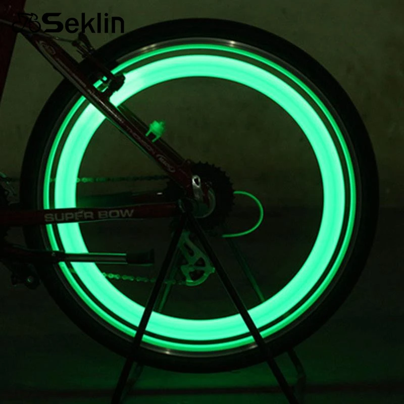 Велосипедный светящийся спицевый светильник мигающий светодиодный
