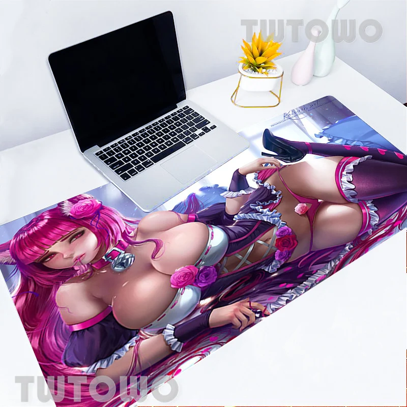 

Mouse pad Sexy Anime high school dxd Large Gaming Mouse Pad Lock Edge Mouse Mat for Laptop Computer Keyboard gamer Desk mats