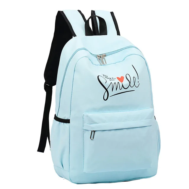 Oxford School Bags For Teenagers Girls Large Backpack With Bom Women 14 Inch Notebook Book Bag Youth Leisure C1045 |