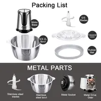 Блендер-Измельчитель-Мясорубка JustBuy, комплект с дополнительным ножом за 2056 руб 
Доставка из РФ.#5