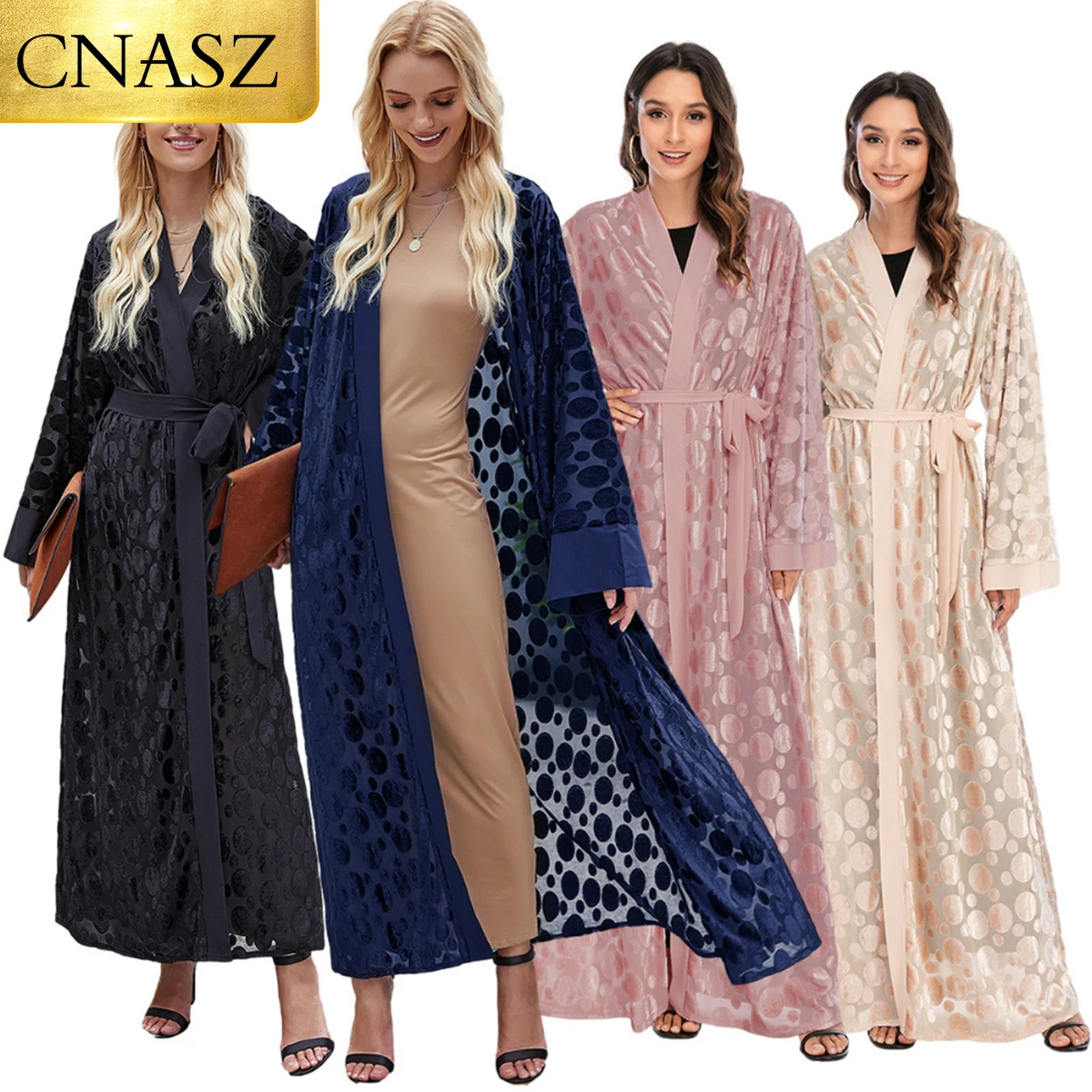 Abayas для женщин новая мода мусульманская ИД Дубай абайя Исламская Турция