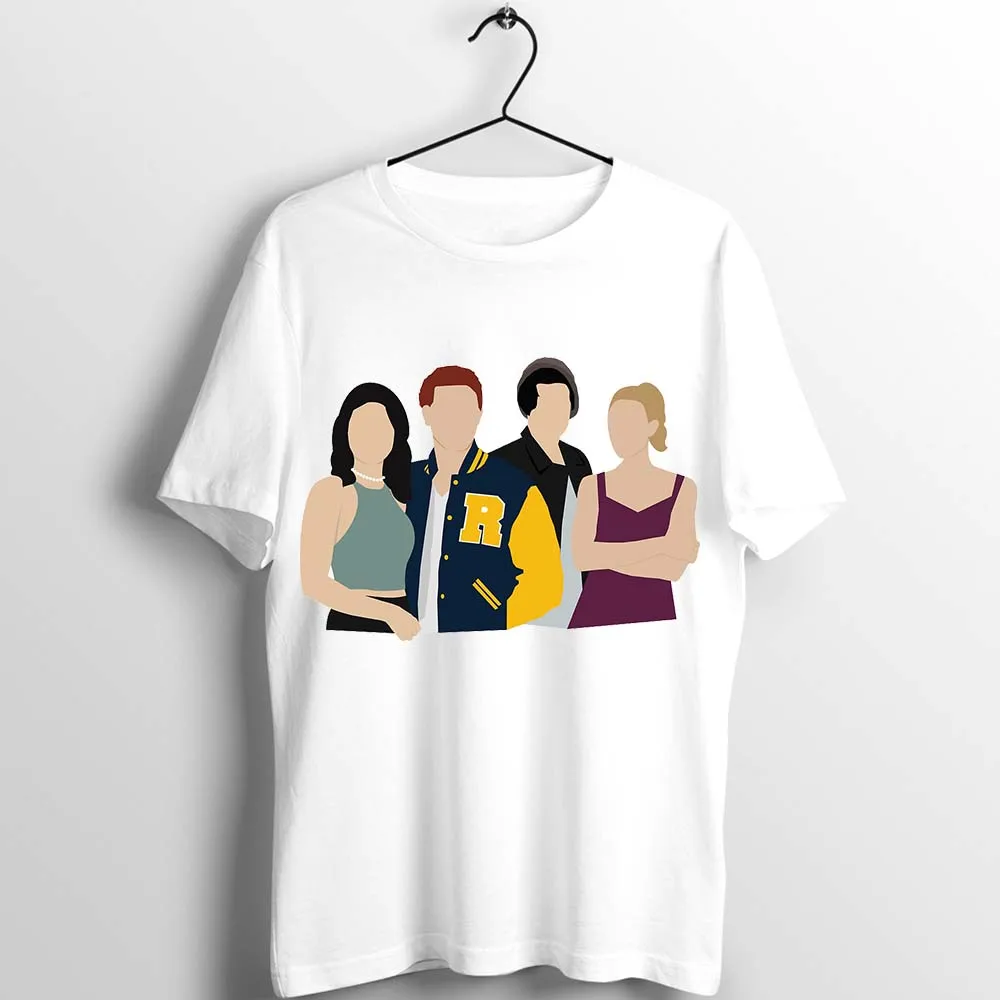 Женская футболка с изображением ривердейла Шерил Блоссом The Kiss Awesome Girl's Tee - Цвет: 5S020W