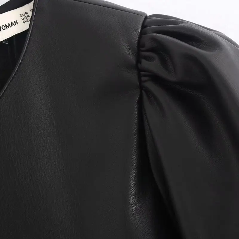 Модное ламинированное декоративное пальто BB50 9875 блузка женская блуза blusa feminina