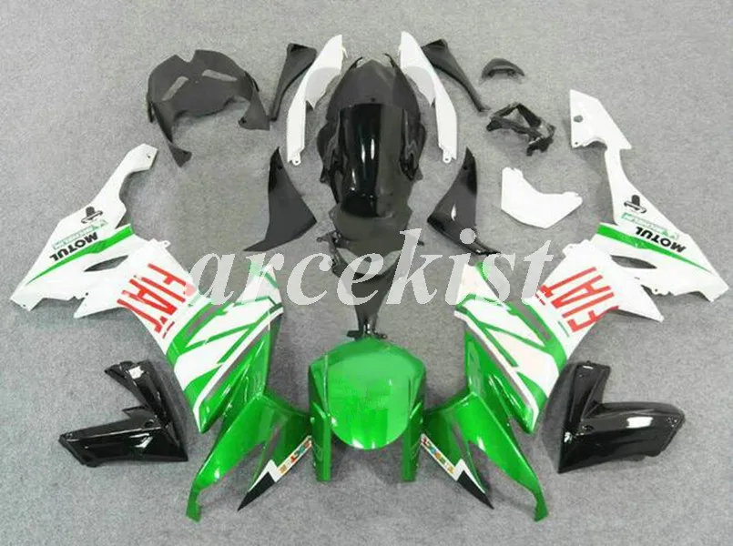 

Новый ABS весь мотоцикл обтекатели комплект подходит для Kawasaki Ninja ZX-10R ZX10R 10R 2008 2009 2010 08 09 10 кузов комплект FIAT
