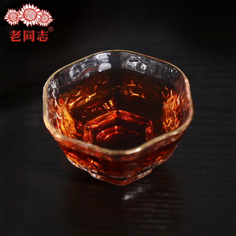 Haiwan 2019 Shu Pu erh ча старый Камрад специальная партия 191 спелый чай Pu'er торт 400 г| |