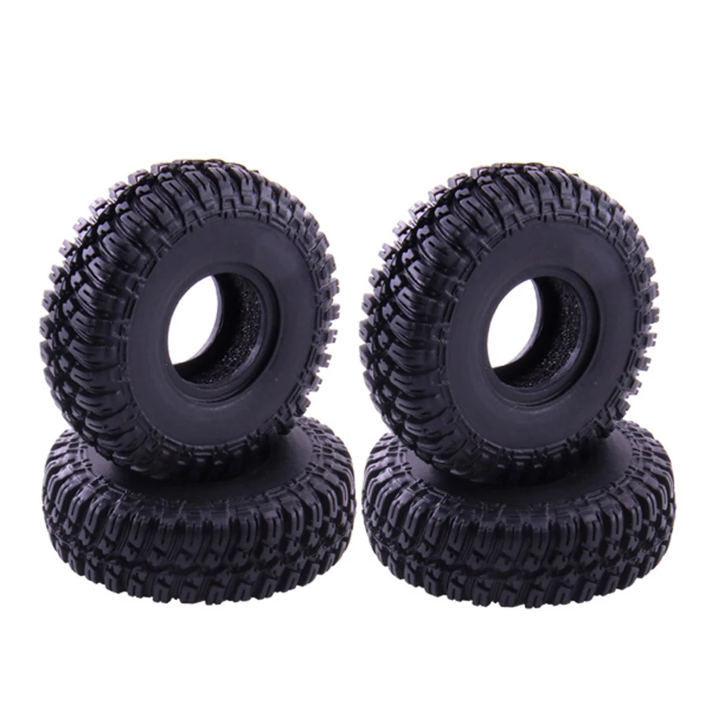 

4 шт./упаковка, Резиновые Колесные шины 55 мм для автомобилей Axial SCX24 90081