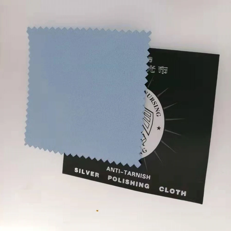 Полировальная ткань серебристого цвета с защитой от потускнения ALLNOEL|Ювелирная
