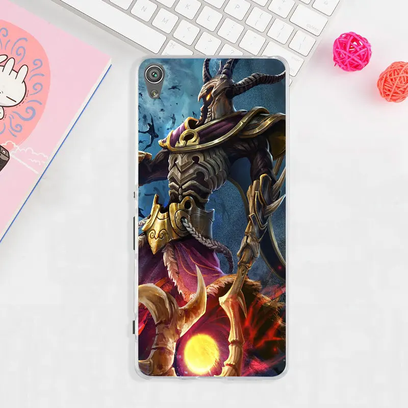 Hot Games Smite Clear Case Cover For Sony Xperia Z Z1 Z2 Z3 Z4 Z5 Compact M2 M4 M5 T3 XA E3 E5 C4 C5 Soft Phone |