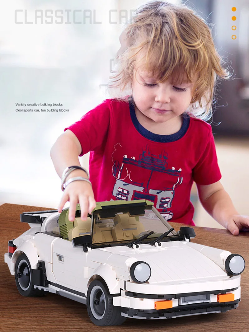 1024 шт. GTR Technic гоночный автомобиль совместимый LeSet Technic Voiture Ford Mustang Строительные кирпичи развивающие игрушки дни рождения