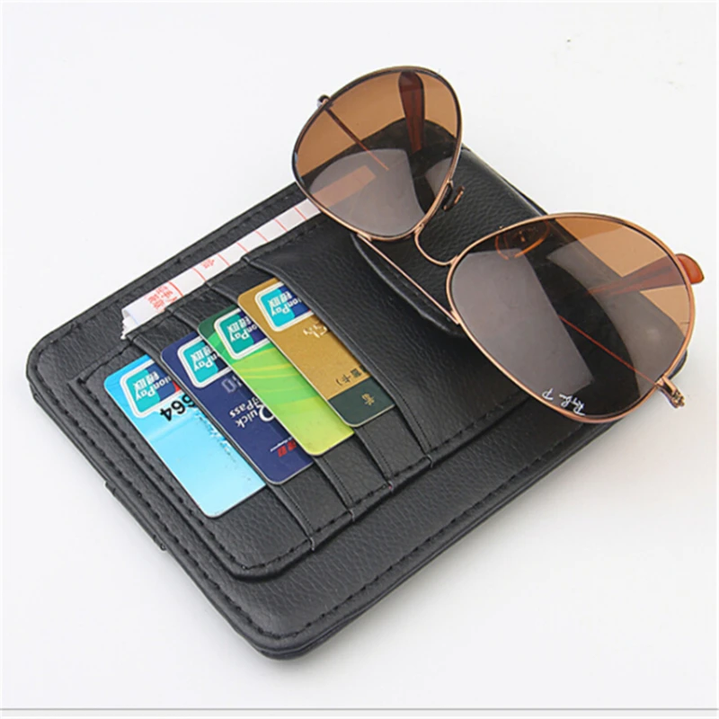 

Auto Sun Visor Sunglasses Clip Car Accessories Card Holder Tool