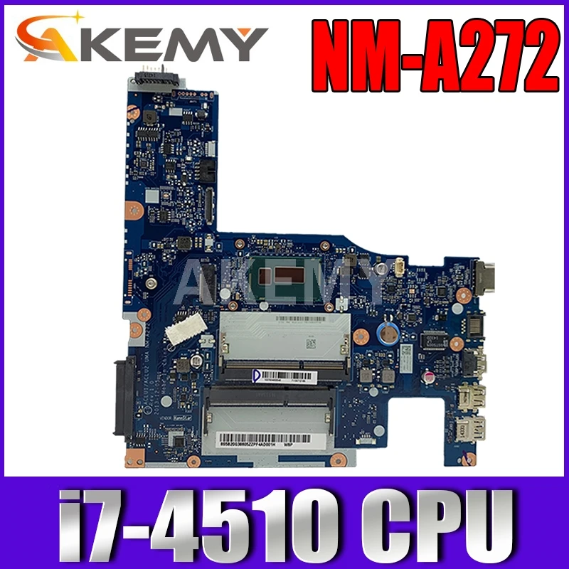 5B20G36670 ACLU1/ACLU2 NM-A272 i7-4510 для For Lenovo G50-70 G50-70M материнская плата ноутбука | Компьютеры и