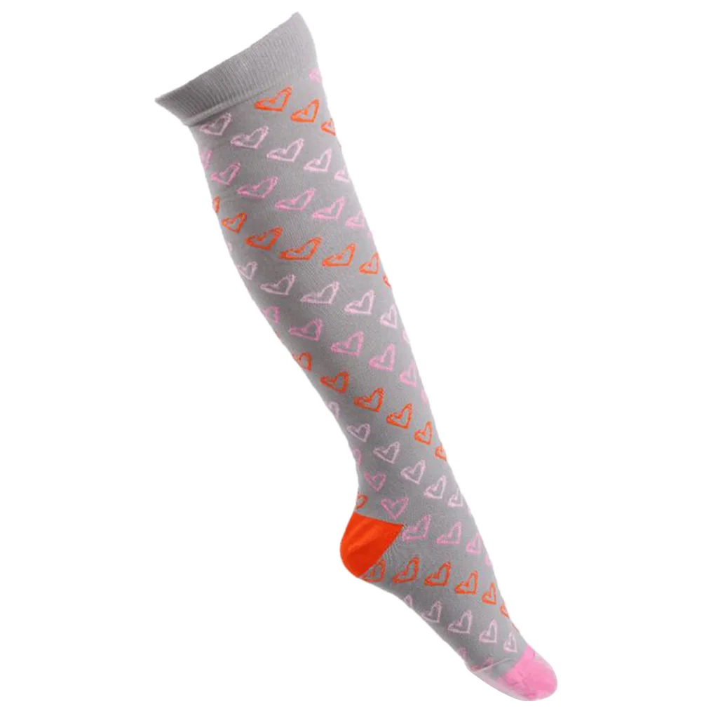 

1 Pair Soft Compression Socks Sports Running Men Women Calf Long Stockings