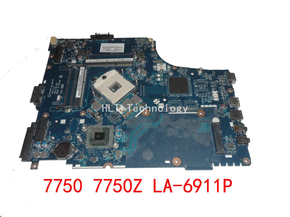 

Laptop Motherboard For ACER 7750 7750Z MBRN802001 MB.RN802.001 P7YE0 LA-6911P Mainboard Rev:1.0 HM65 GMA HD DDR3