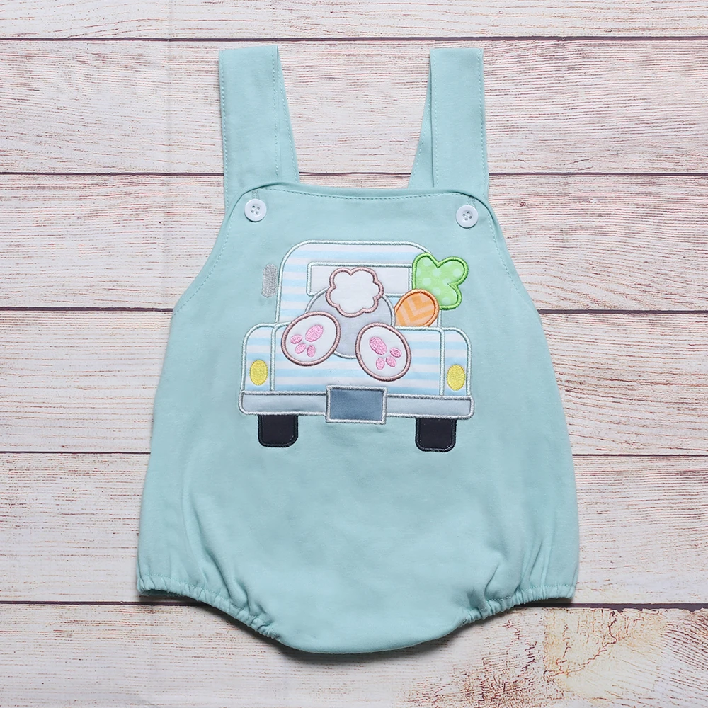 

Летняя одежда для мальчиков, Синий Зеленый Клетчатый комбинезон без рукавов с вышивкой подсолнуха для малышей