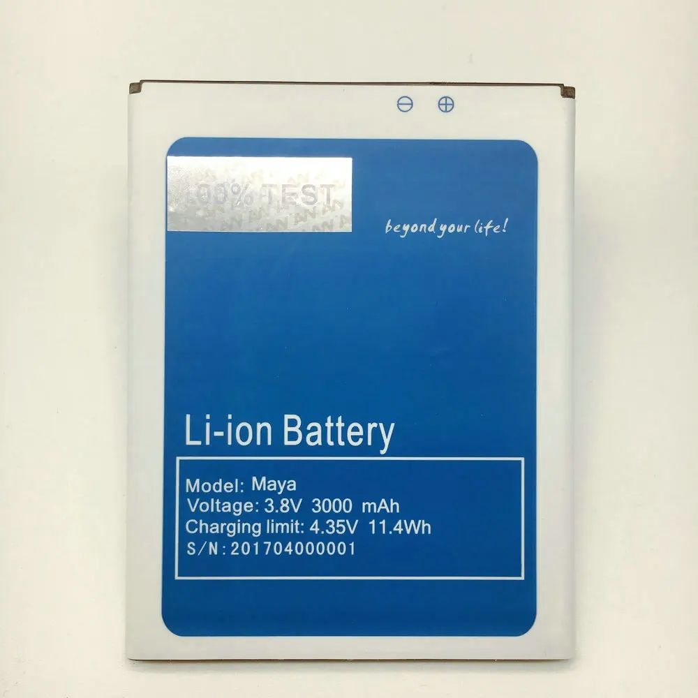 avy battery for bluboo maya 5 5 inch mobile phone batteries replacement li ion bateria 3000mah 100 tested in stock free global shipping