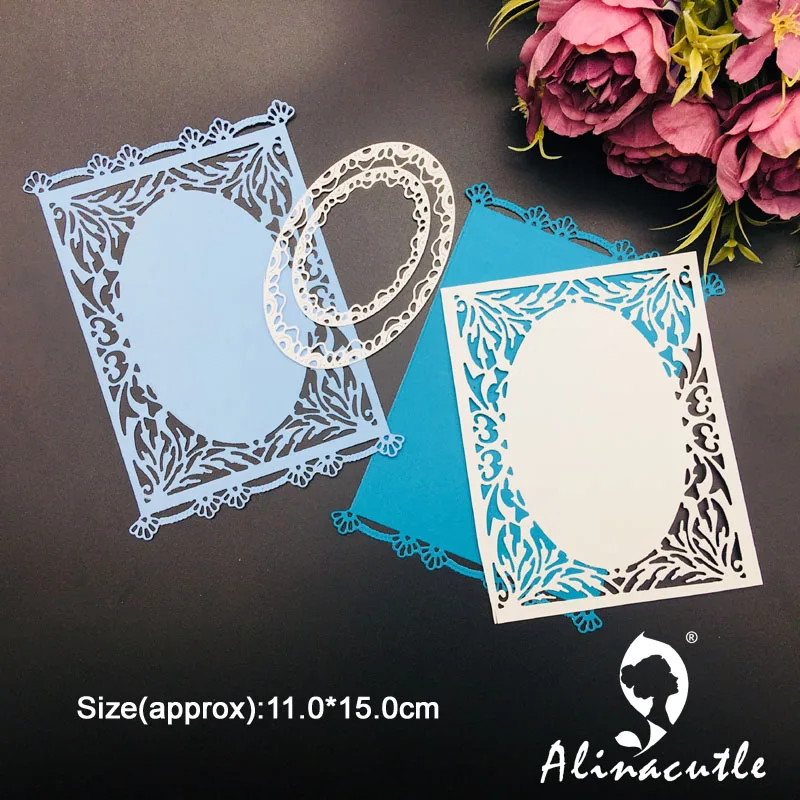 Металлические пресс формы 4 шт. Поднятая крышка пластина Скрапбукинг Бумага