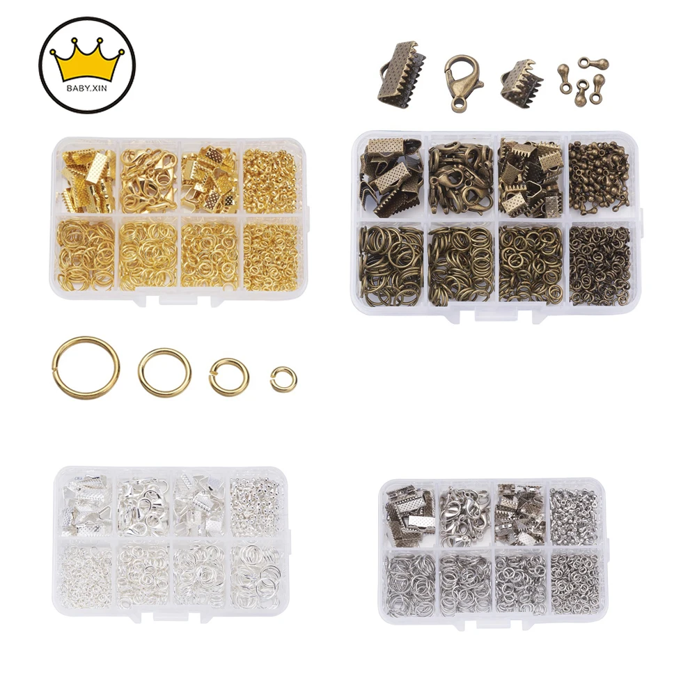 

Соединительные кольца, застежка-карабин, цепочка с хвостом, зажим для изготовления браслетов, ожерелий, ювелирных изделий, бисероплетение, ...