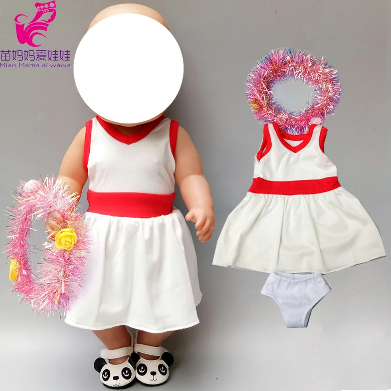 

Платье для чирлидинга, кукла 18 дюймов, модная одежда, расклешенные брюки