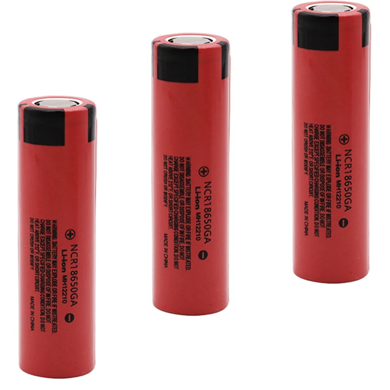 Оригинальный NCR 18650GA 30A разрядка 3 7 V 3500mAh 18650 аккумуляторная батарея для