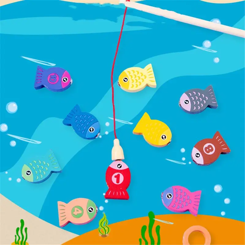 

Montessori Wood Blocks Puzzle Board Set for Toddler Preschool Kids Learning