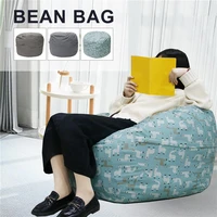 3 colors bean bag stuffable fillable storage beanbag lazy sofas chair cover childrens plush toy clothing storage bag