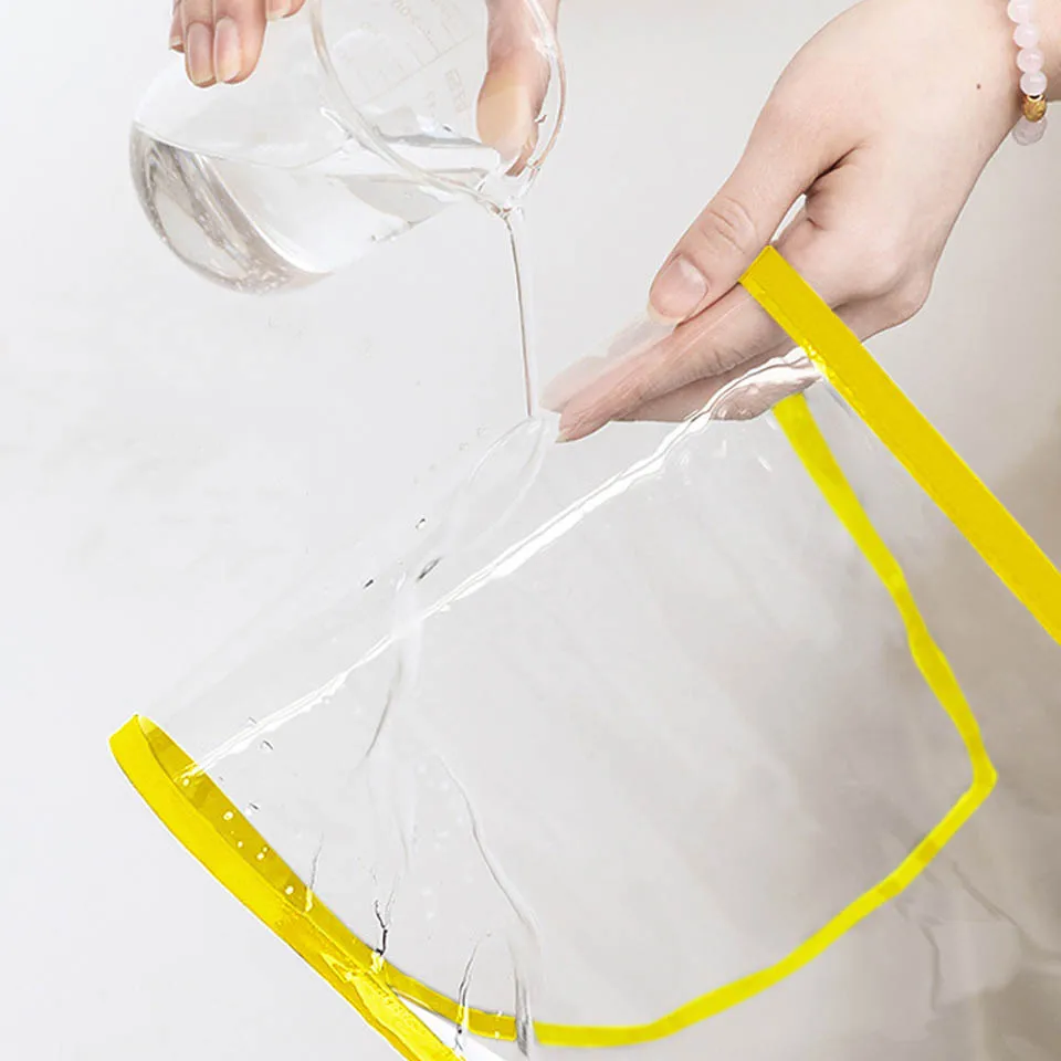 Детская Хлопковая шляпа с прозрачным покрытием и защитой от загрязнений |