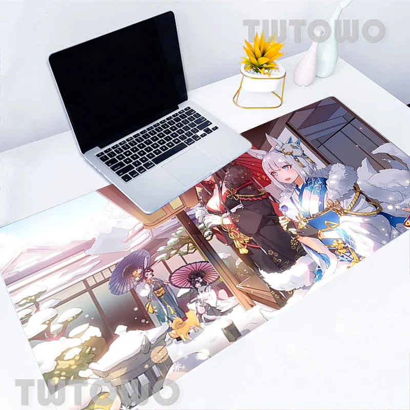 

Azur Lane Large Computer HD Mouse Pad Cartoon Art Soft Anti-slip Anime Gamer Office Decoration Laptop Desk Mat Keyboard Pad