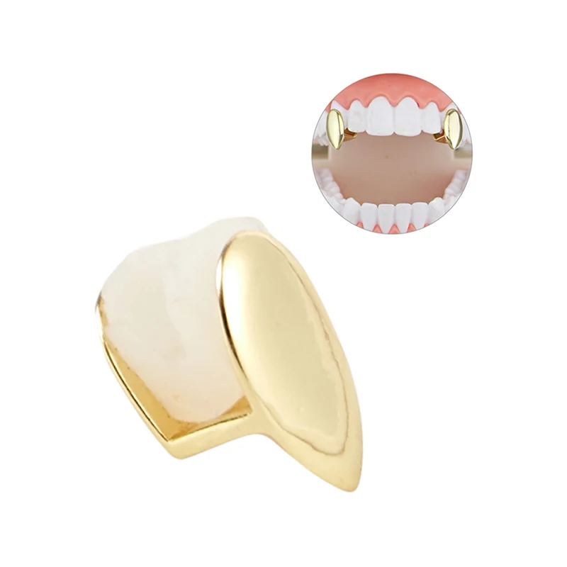 

1pc Fangs Grills Dental Single One Vampire Teeth Caps Tooth Grill Canine