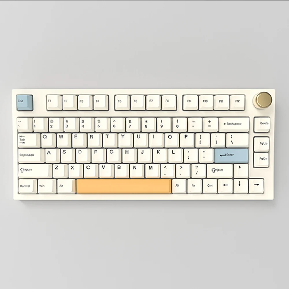 Механическая клавиатура Keydous NJ80 игровые клавиатуры Hotswap RGB с Bluetooth