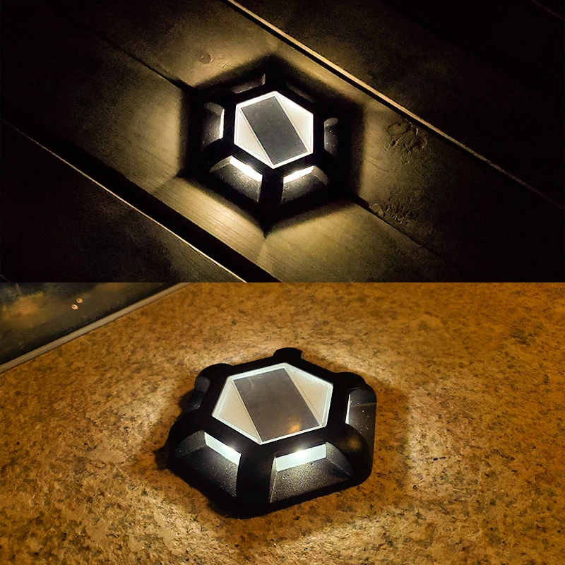 6 LED Outdoor Solar Garden Lights IP65 Waterproof In-Ground Light Lamps Lighting for Pathway Yard Cold White Warm | Лампы и освещение