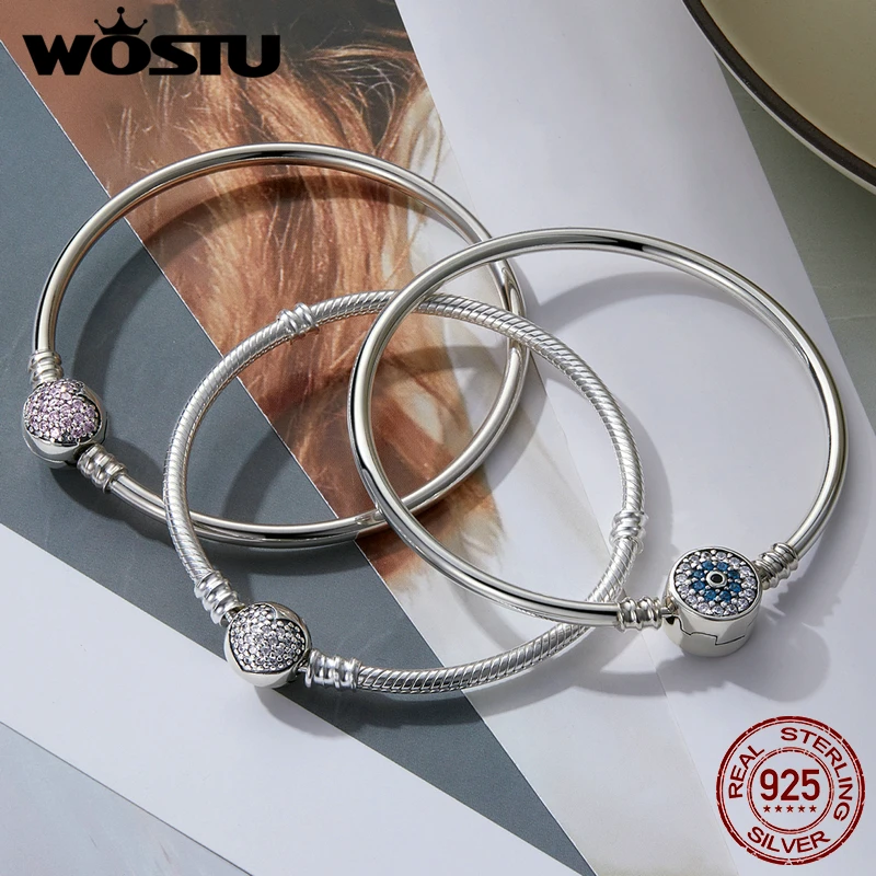 Роскошный оригинальный браслет из серебра 925 пробы с цепочкой в виде змеи для