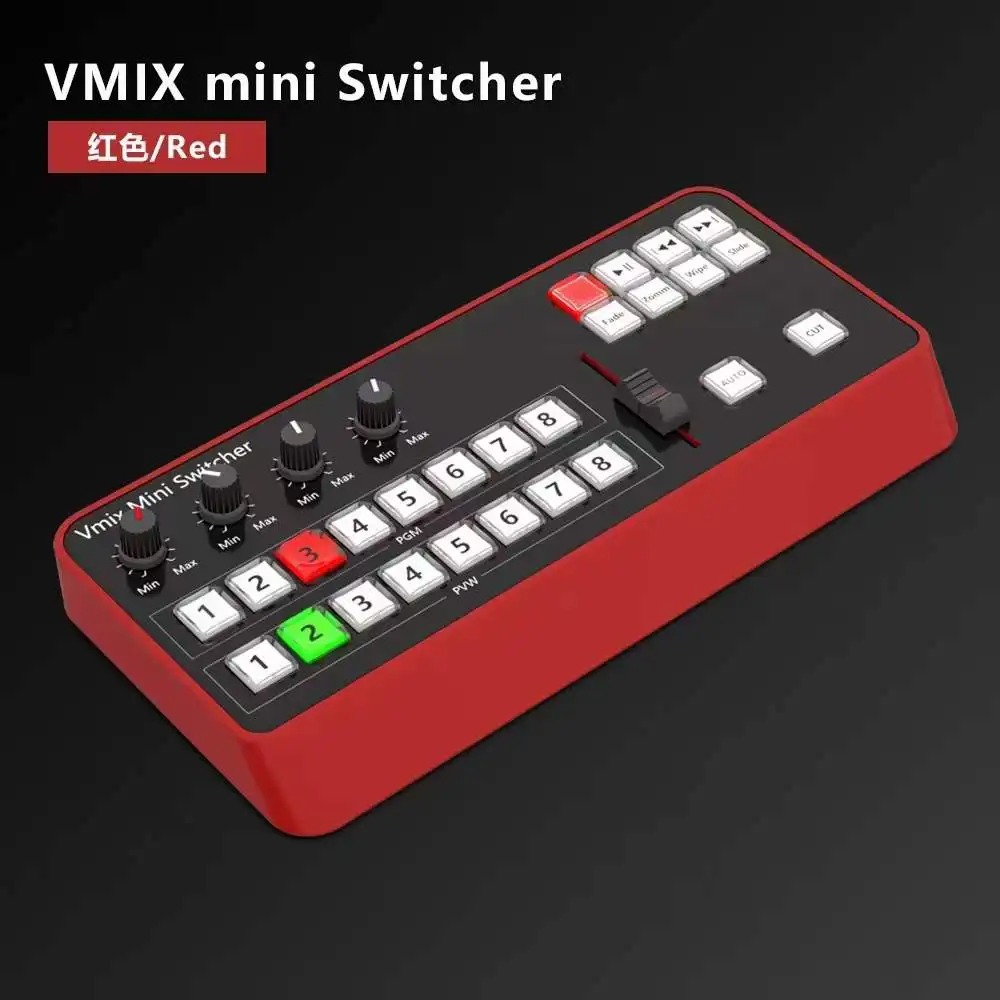 presale TYST Video Vmix Mini Switcher Control Panel MIDI2.0 Recording Switchboard for OBS Youtube Ins TV Broadcasts | Электроника