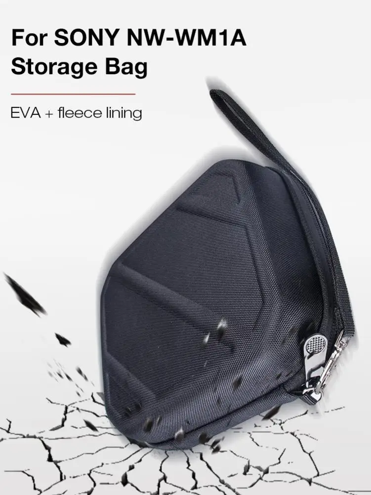 Защитная сумка портативный защитный чехол для хранения SONY NW WM1A на молнии