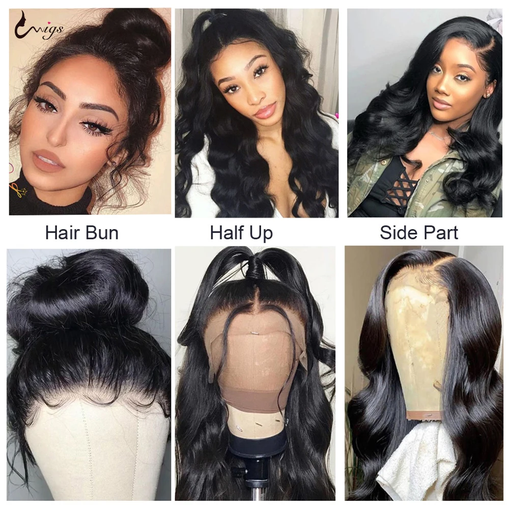 

UWIGS Body Wave Lace Front Wig Human Hair Wigs 13x4 Lace Frontal Wig Natural Hair Wigs For Women Human Hair Brazilian Hair Wigs