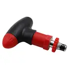 Ручная трещотка Т-типа, отвертка с быстрой отверткой, 6,35 мм, поворот вперед, назад, лидер продаж