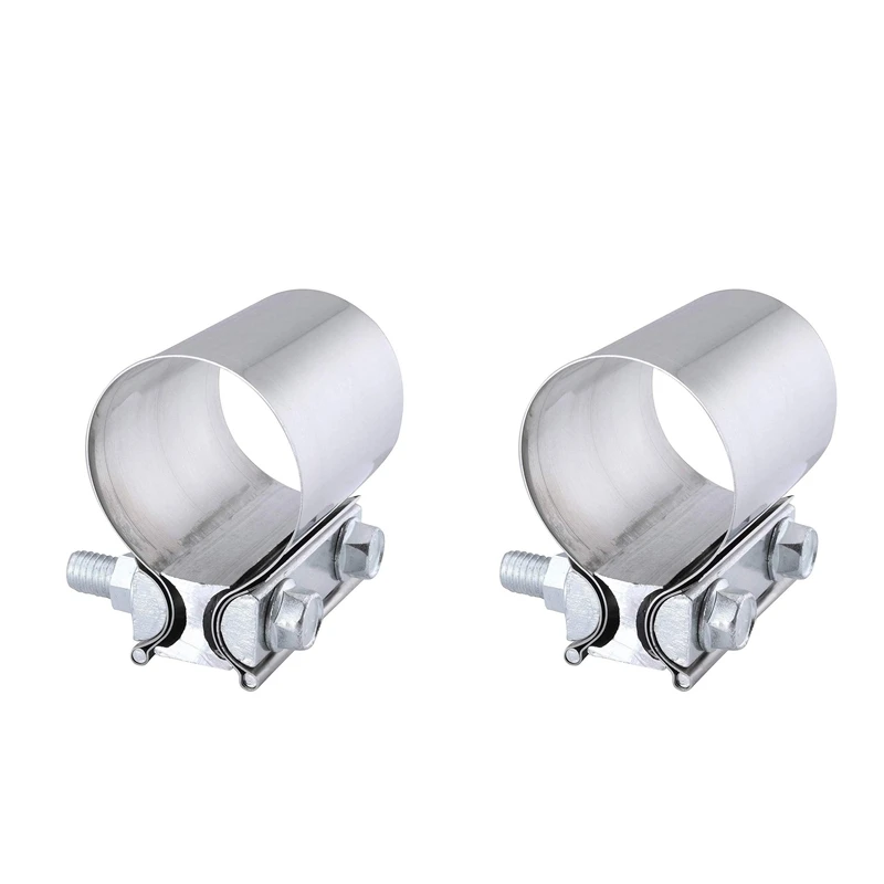 2 шт. 3 0 дюймов стыковое соединение Выпускной Диапазон зажима рукав