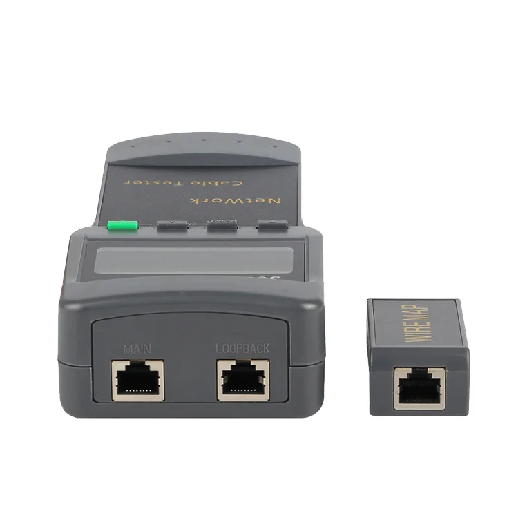 

SC8108 Network Cable Tester Multifunctional Portable LCD Sn Network Cable Tester for RJ45 Cat5, Cat6, 5E, 6E