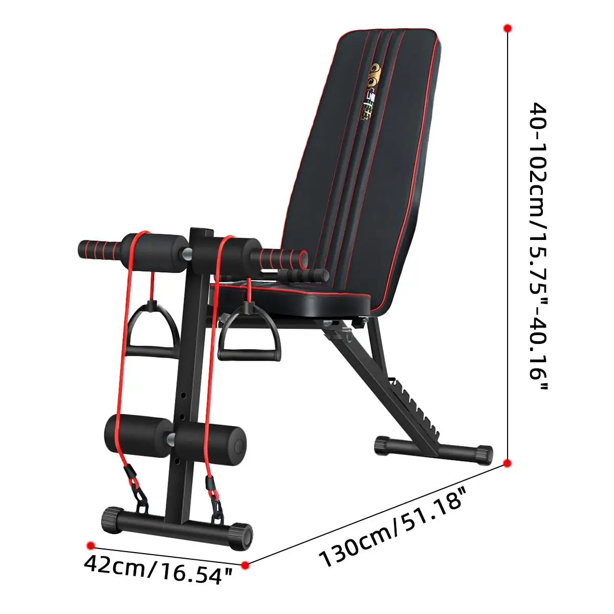 

Adjustable Sit-up Bench Workout Gym Exercise Strength Training Press Flat Sit Up Abdominal Muscle Workout Dumbbell Sit Up Stool