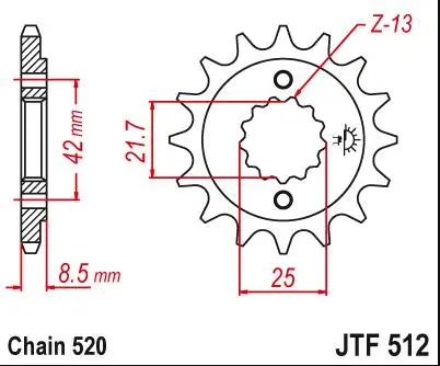 Передняя Звездочка для мотоцикла 520 15T 16T 17T Kawasaki BJ Estrella 250 GPZ400 ZR400 ZXR400 ZX 4 KLE400 ZX400 EN500