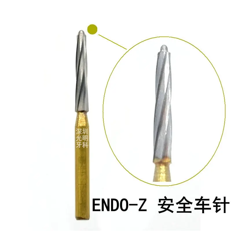 RZ3S Вольфрам карбида ENDO-Z Бур для эндодонтической 10 шт./упак. 21 мм/25 мм/28 мм режущие