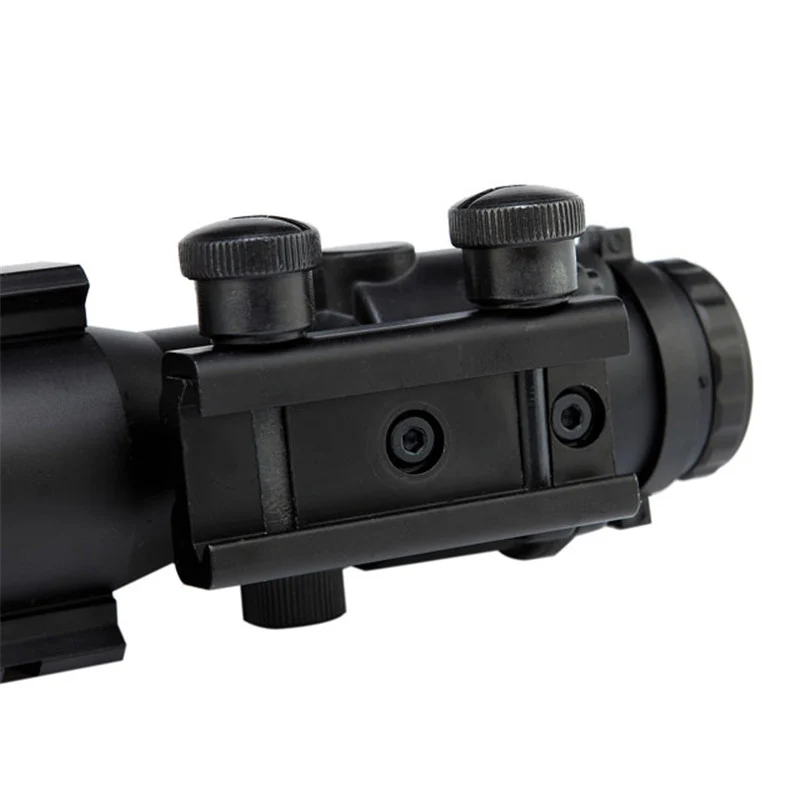 4x32 винтовка прицел Военная стрельба Красная Зеленая точка охотничий тактический