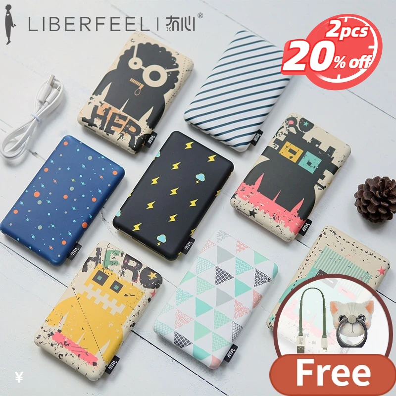 Liberfeel Maoxin оригинальный внешний аккумулятор мини портативный милый мультяшный