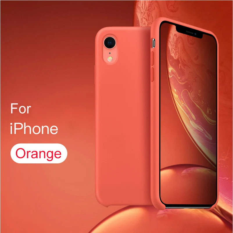 Официальный силиконовый чехол для iPhone 11 Pro MAX XR X Xs MAX чехол s для apple iPhone 7 8 Plus 6 6s 5 5S SE чехол с логотипом