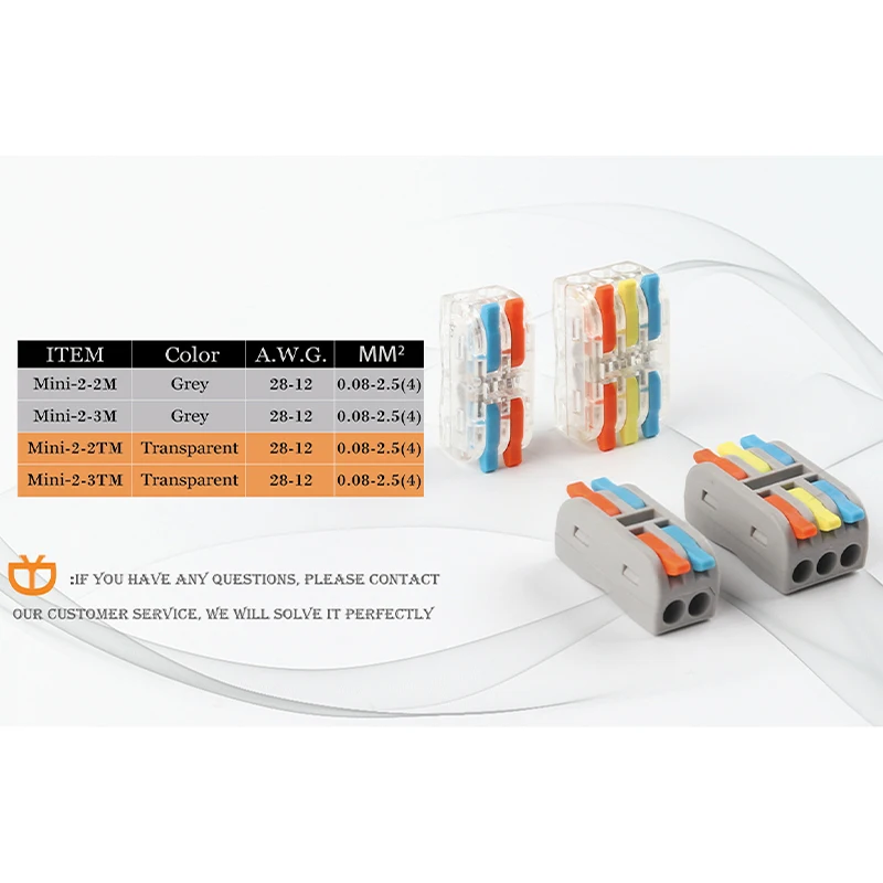 Миниатюрный 2/3 контактный проводник быстроразъемный соединитель для проводов