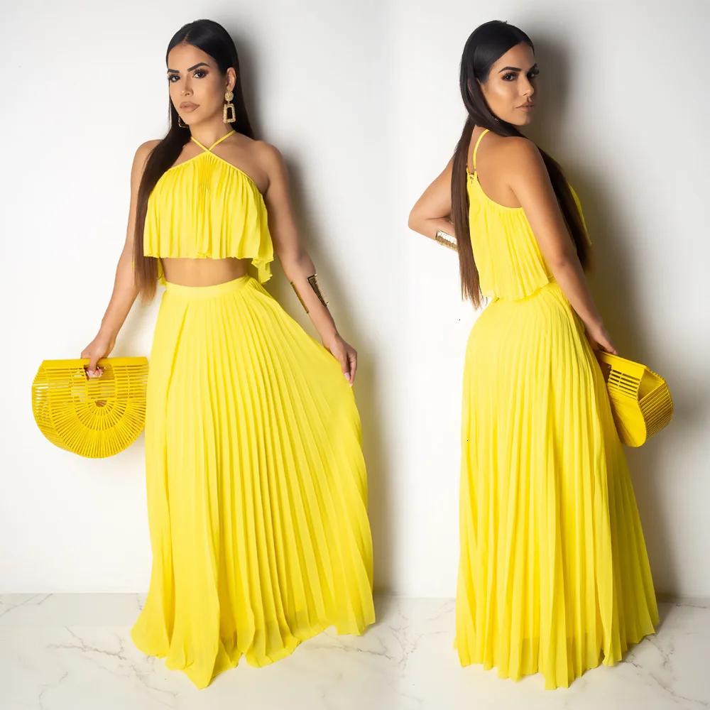 Tobinoone Vintage summer women dress Elegant sleeveless ruffle female long dresses Sexy holiday beach ladies vestidos