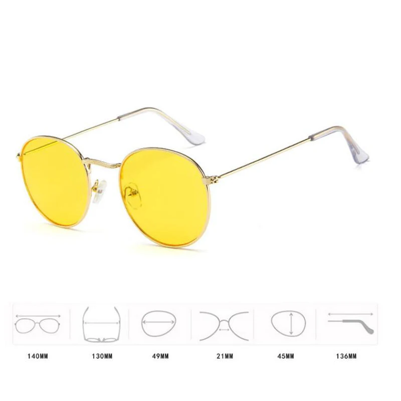 Солнцезащитные очки женские Круглые зеленые 2020 | Аксессуары для одежды